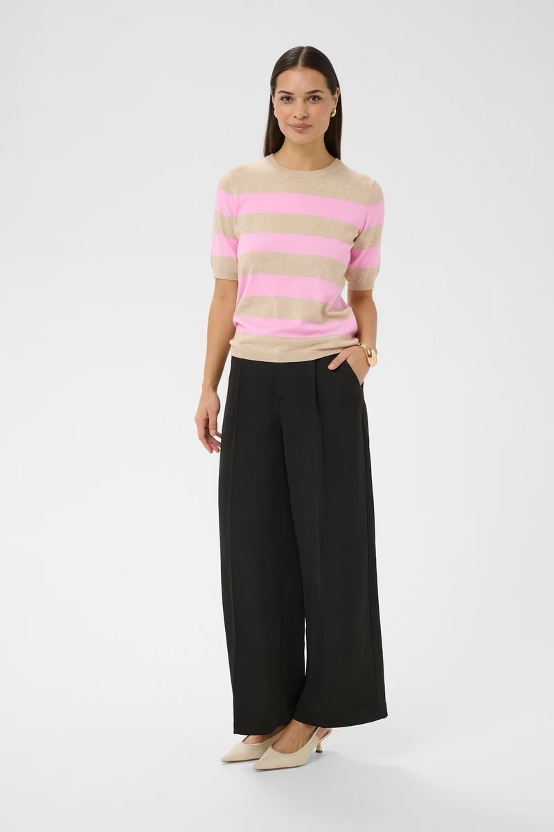 Lizza Striped Knit Kaffe