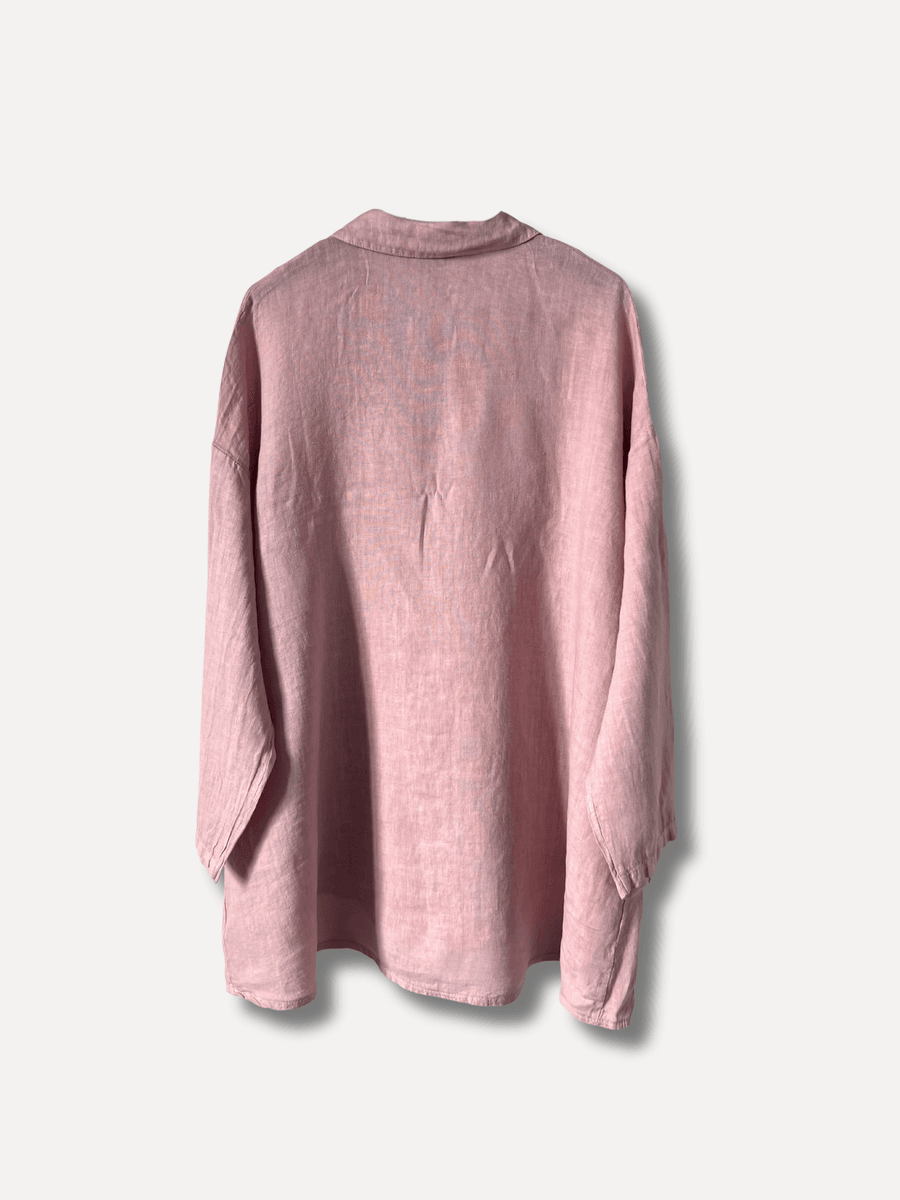 Lovely Attitude Linen Shirt Reunion