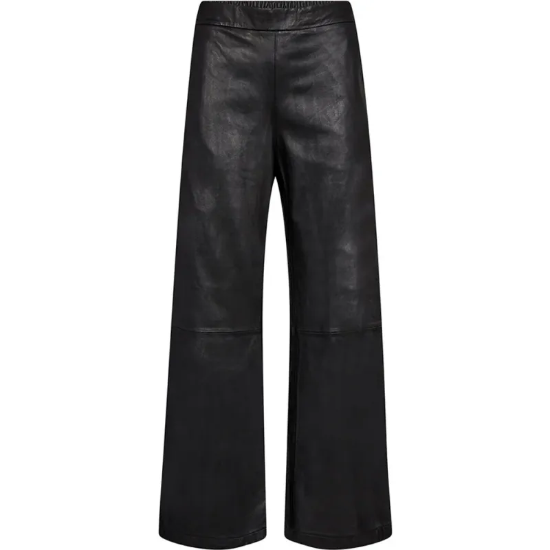 Mia Loose Leather Pant Depeche
