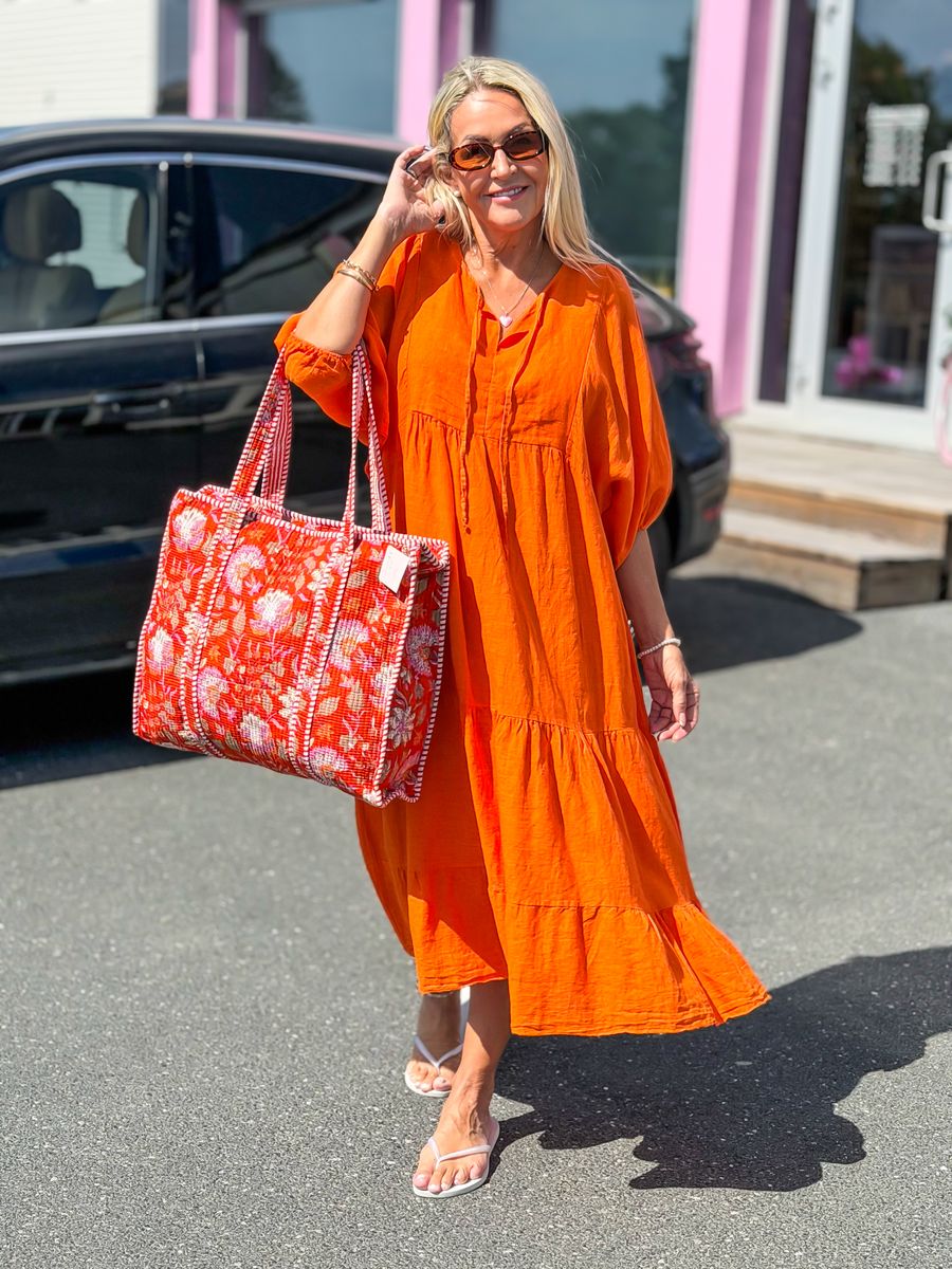 Sunshine Linen Dress
