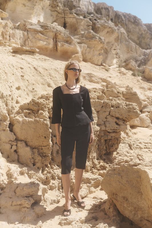 Viben Capri Pant Karen by Simonsen