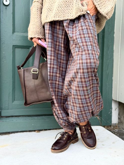 Hovedbilde Fanty Check Balloon Pant Ichi