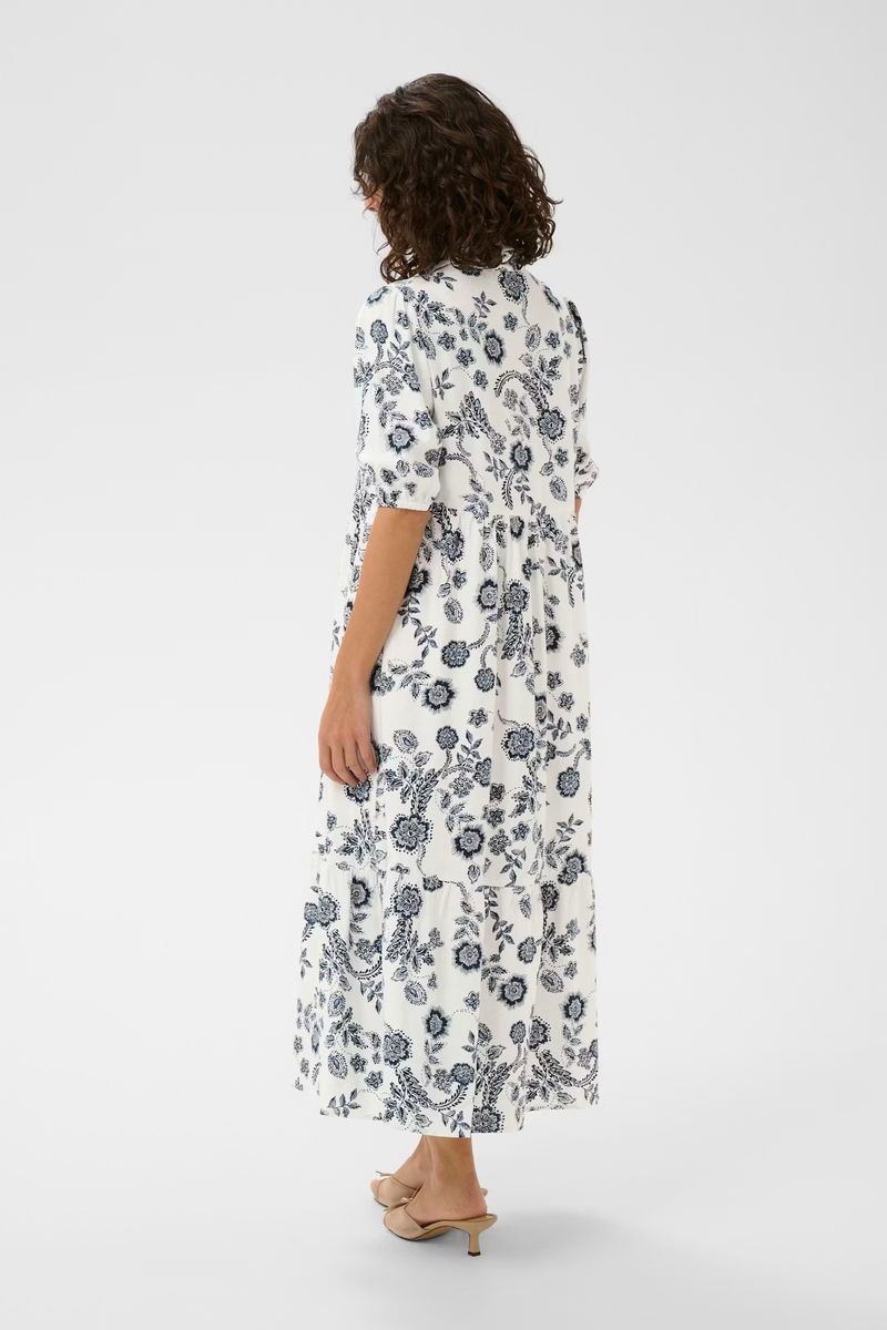 Amina Long Dress Kaffe