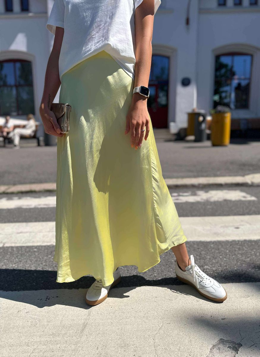 Satin Skirt 