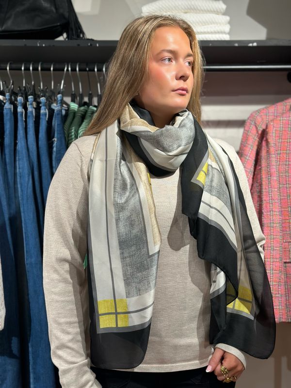 Viscose Silk Scarf XL