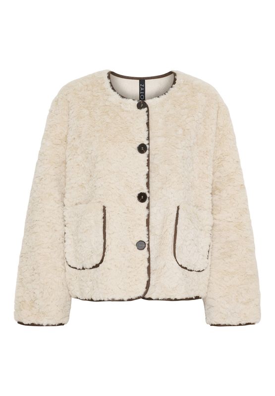 Faux Fur Bonded Jacket Notyz