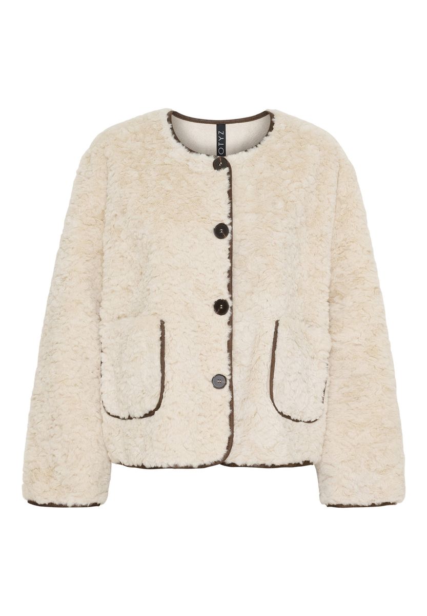 Faux Fur Bonded Jacket Notyz