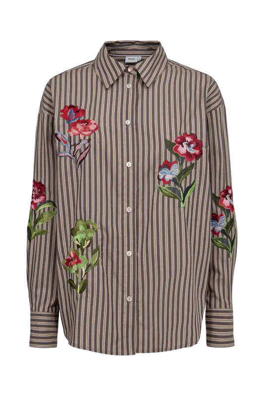 Kacey Embroidery Shirt Nümph