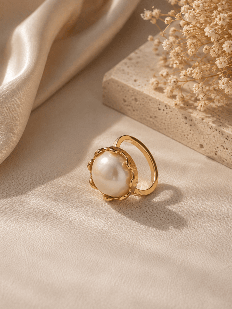 Pearl Golden Ring