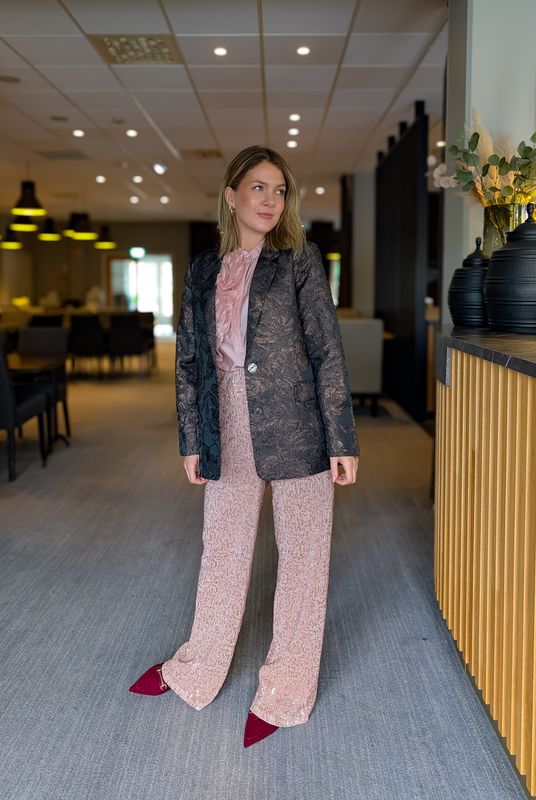 Shiny Sequin Pant