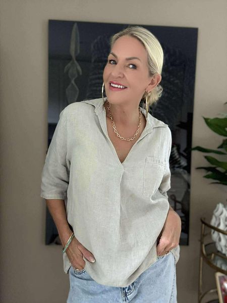 Hovedbilde Cherry Linen Blouse
