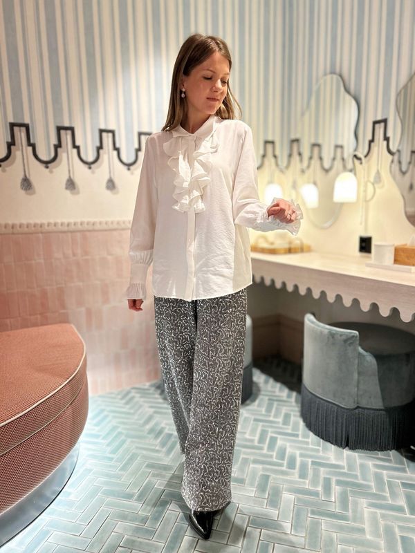 Shiny Sequin Pant