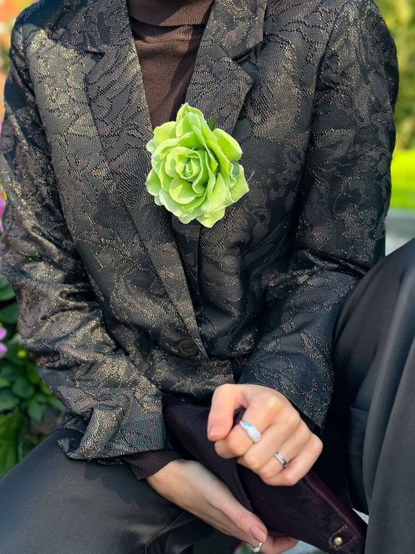 Colourful Flower Brooch