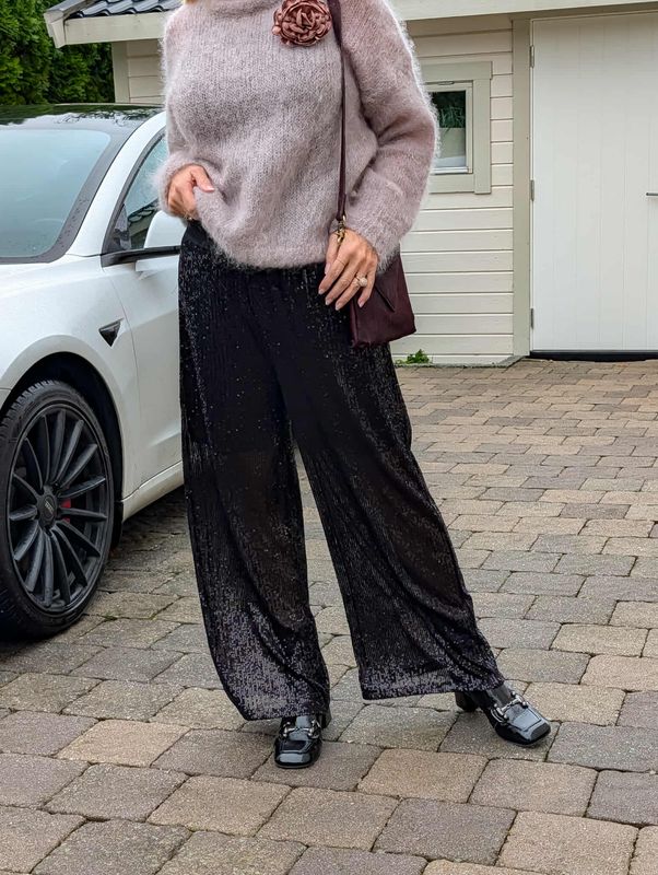 Sequin Stretchy Pant