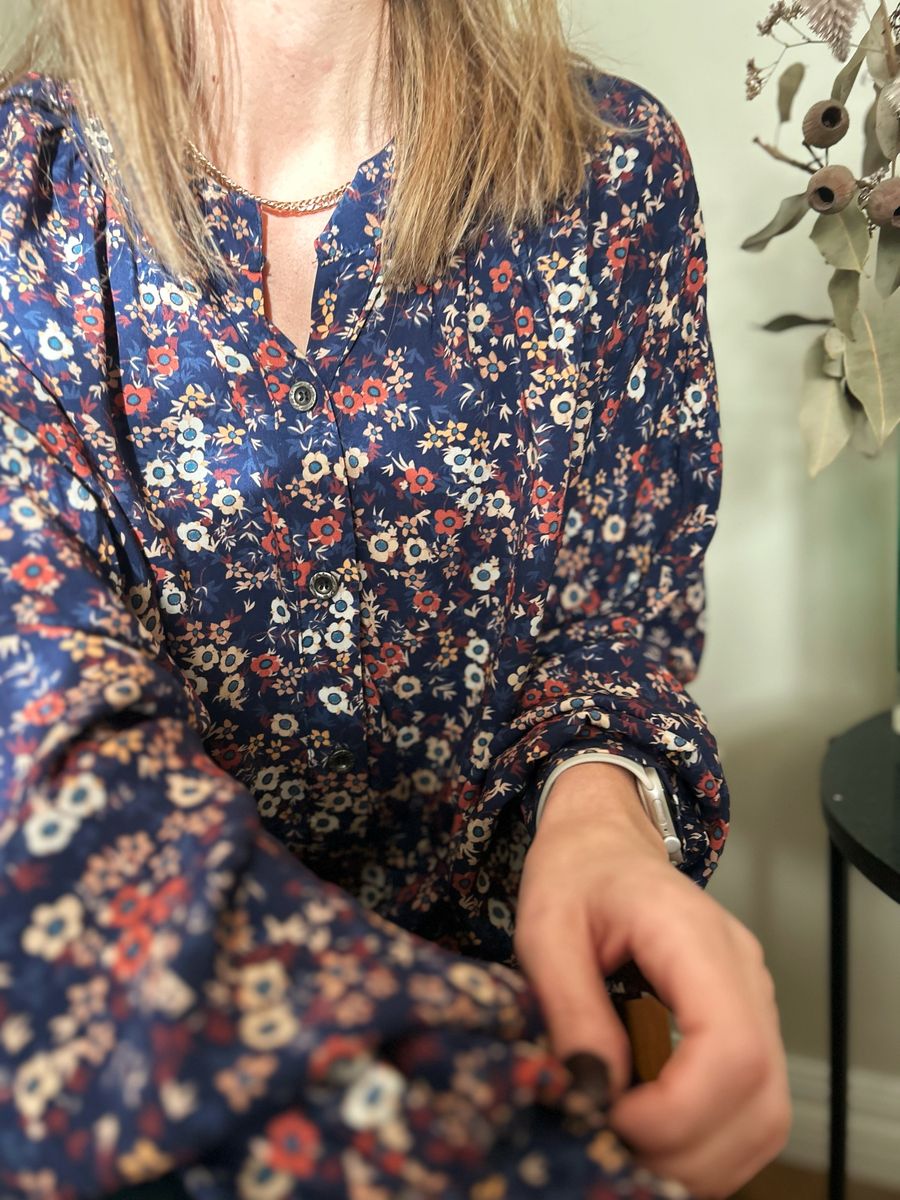 Floral Oversized Blouse