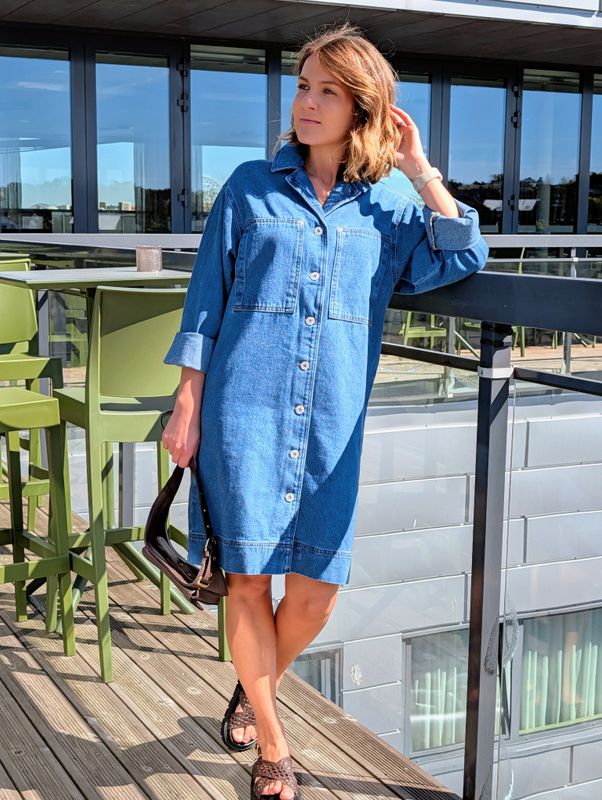 Mianna Denim Dress Ichi