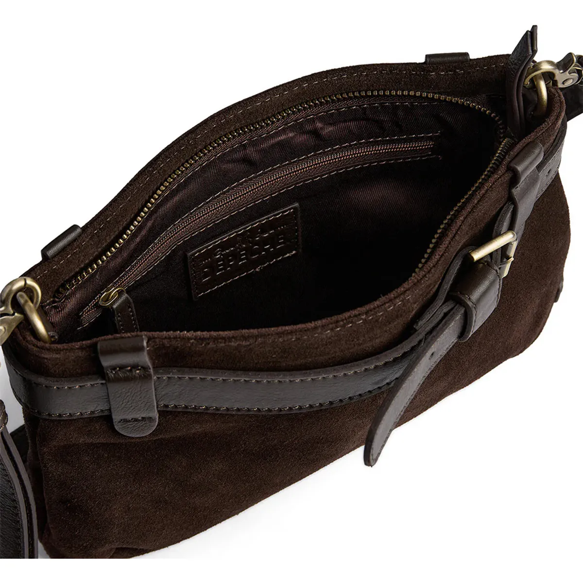 Cool Suede Clutch Depeche