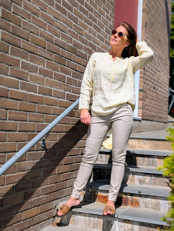 Lea Chino Pant Kaffe