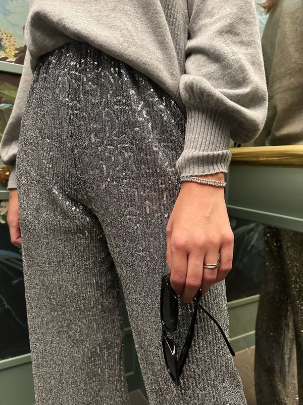 Shiny Sequin Pant