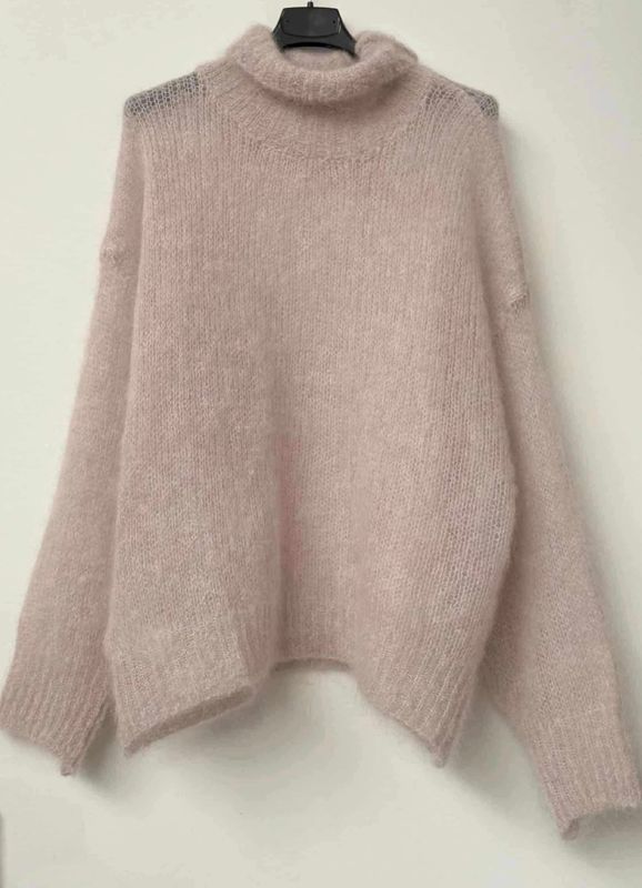 Noeline High Neck Mohair Sweater