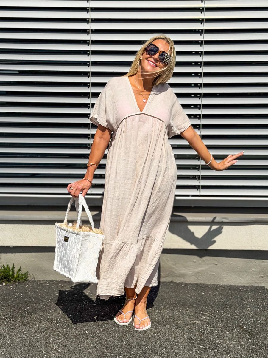 Romantic Linen Dress
