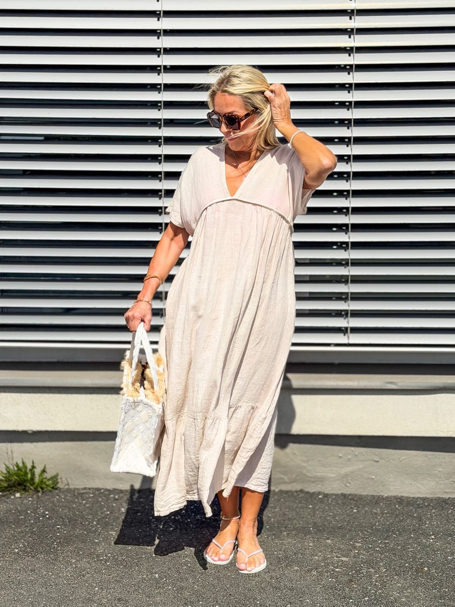 Romantic Linen Dress
