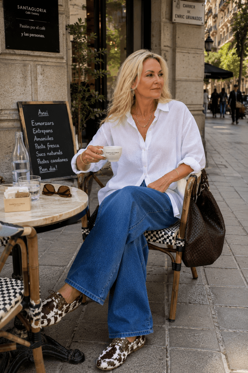 Abbe Linen Shirt Reunion