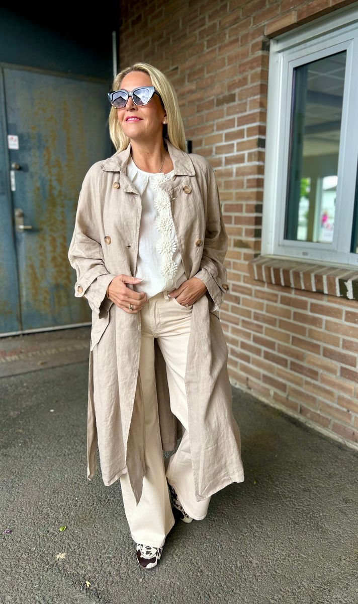 Attitude Linen Coat Reunion