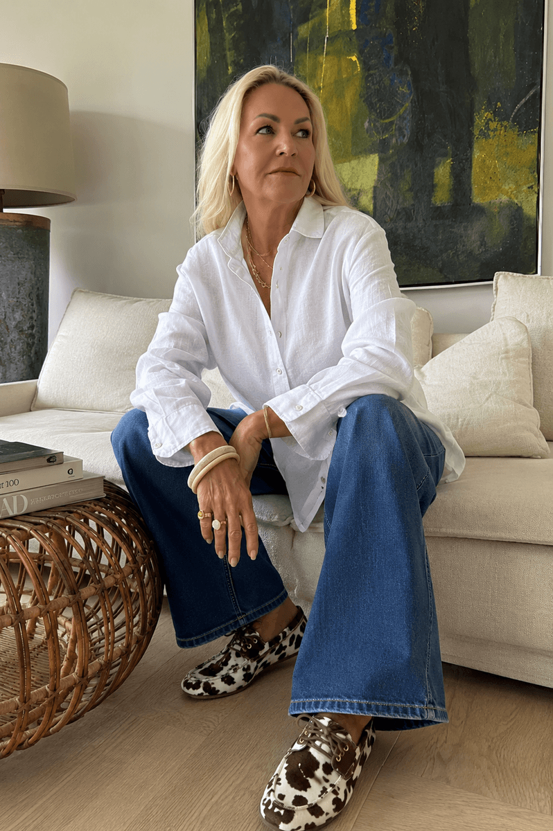 Abbe Linen Shirt Reunion