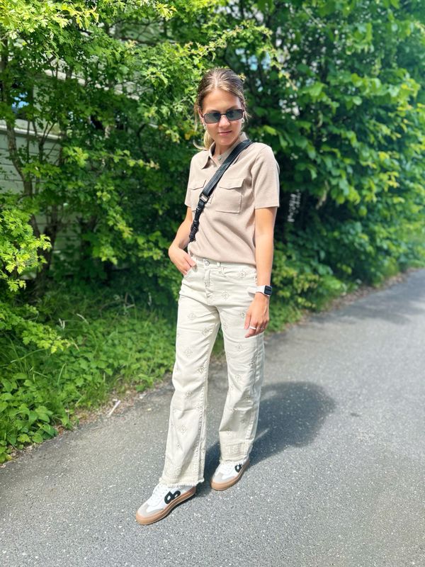 Embroidery Jeans