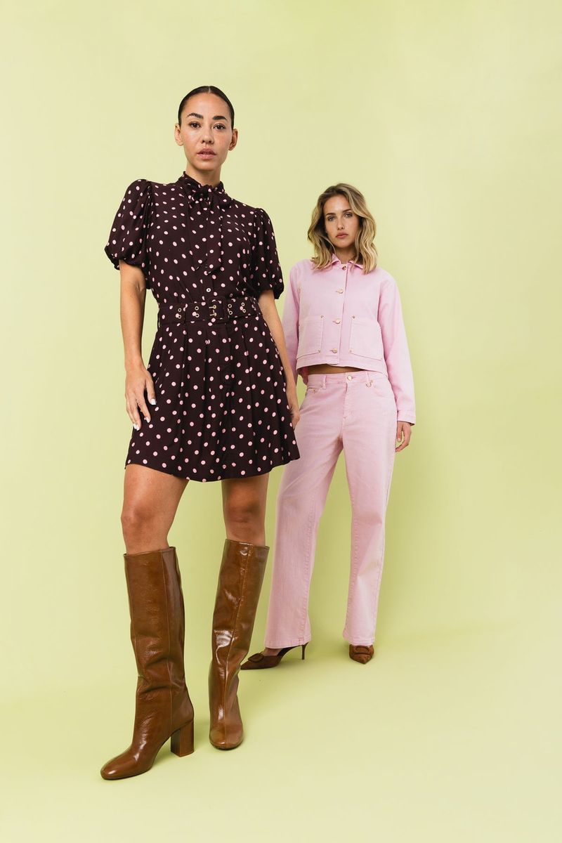 Jeans Pink Denim Coster Copenhagen