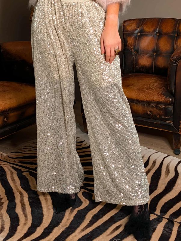 Sequin Stretchy Pant