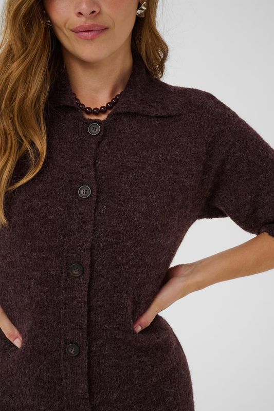 Signe Knit Dress Kaffe