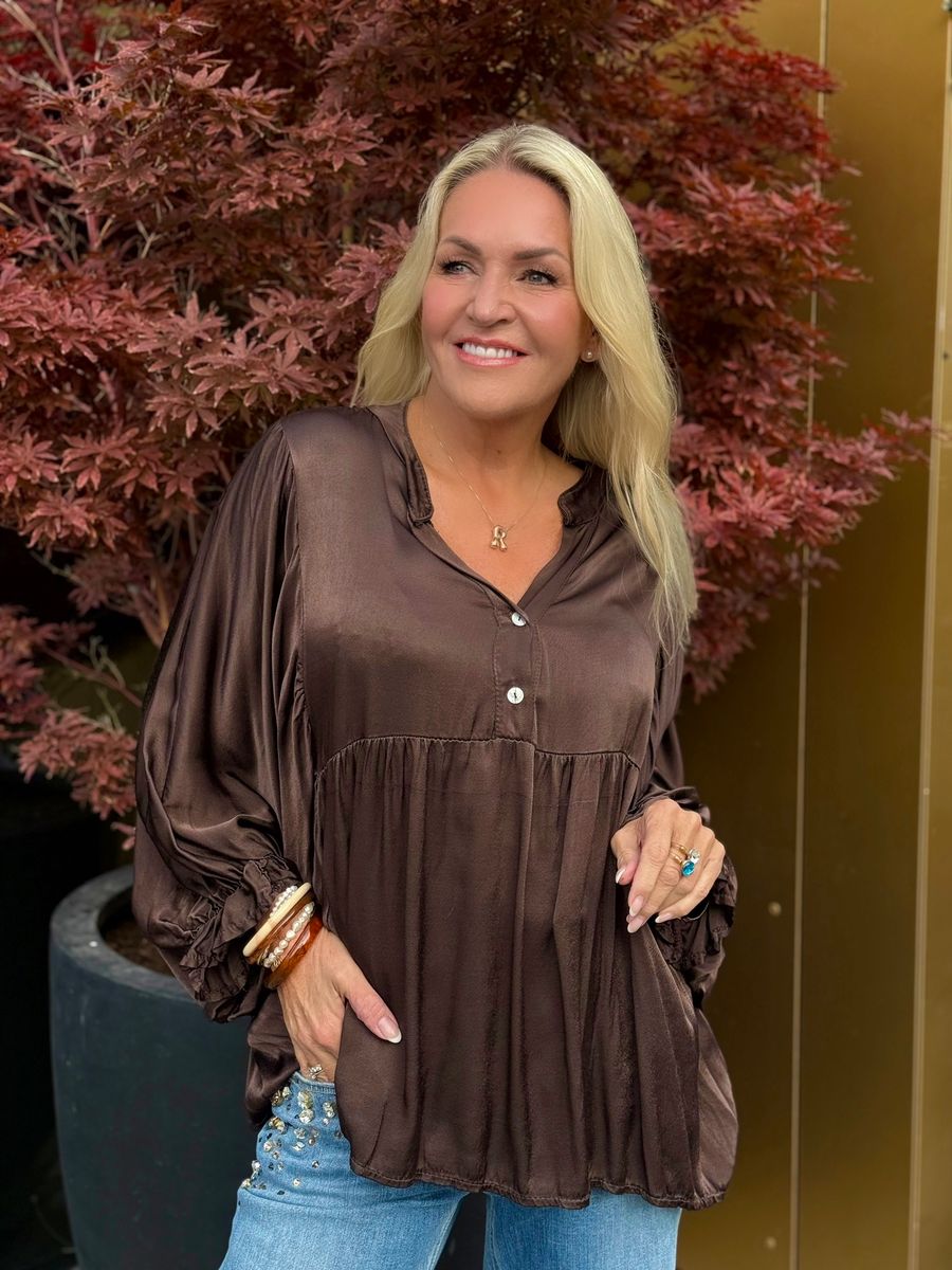 Brownie Viscose Blouse